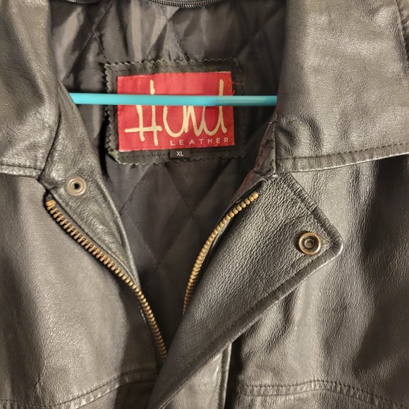 Leather Coat by Hind ---ITEM #1455 - Picture 3 of 3